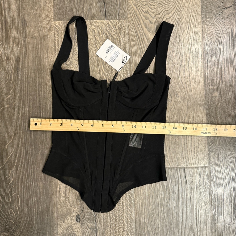 Miaou Deville Mesh Corset Top - Picture 9 of 9